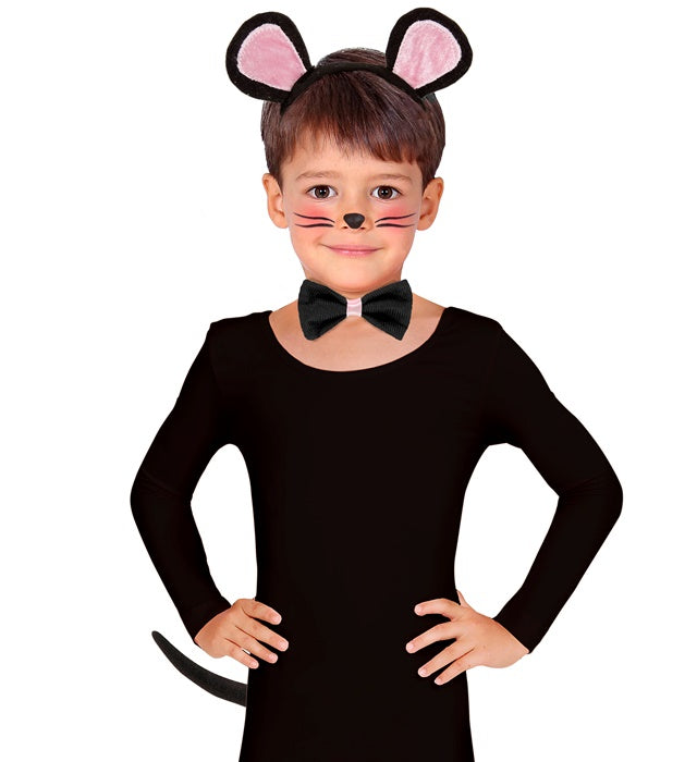 Mouse Dress-Up Set  Ears, Bowtie, Tail 