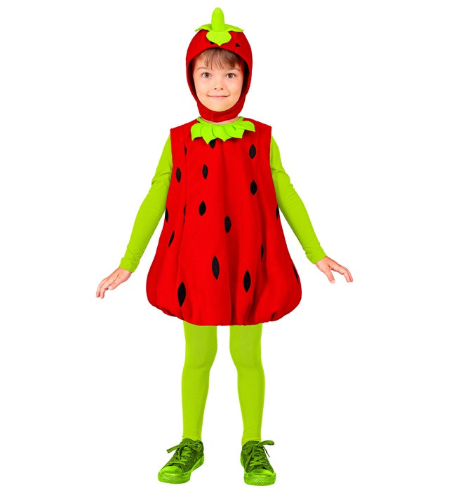 Strawberry  Jumpsuit, Headpiece 