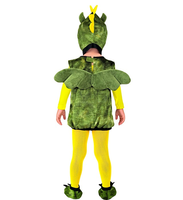 Dragon  Jumpsuit, Headpiece, Shoes 
