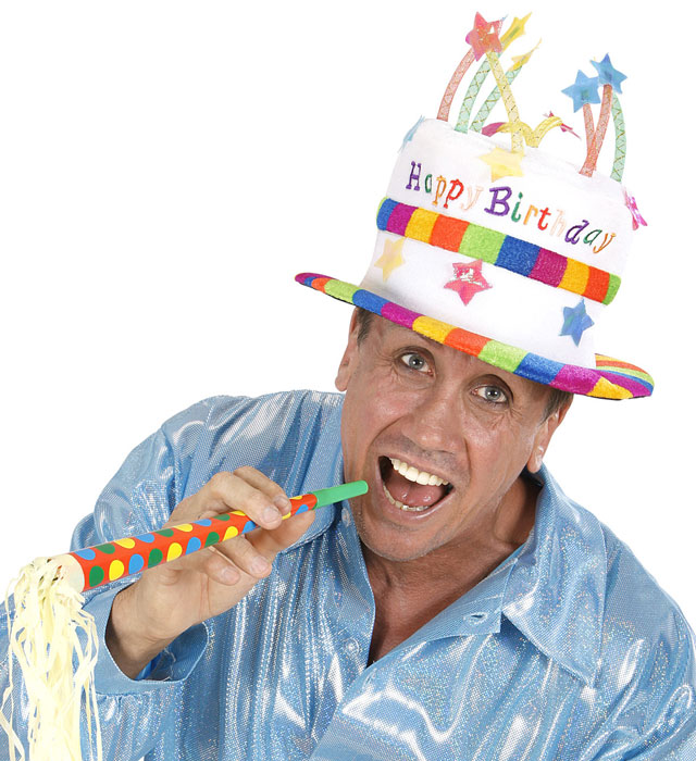 Happy Birthday Hat Velvet