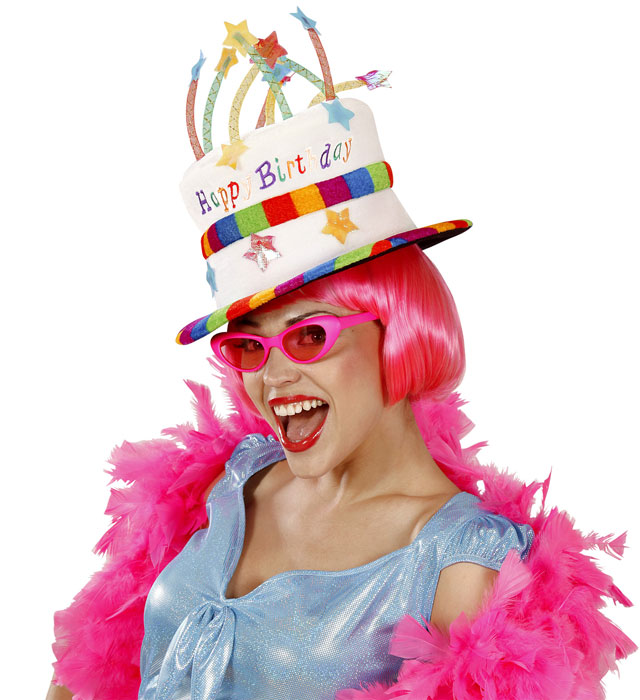 Happy Birthday Hat Velvet