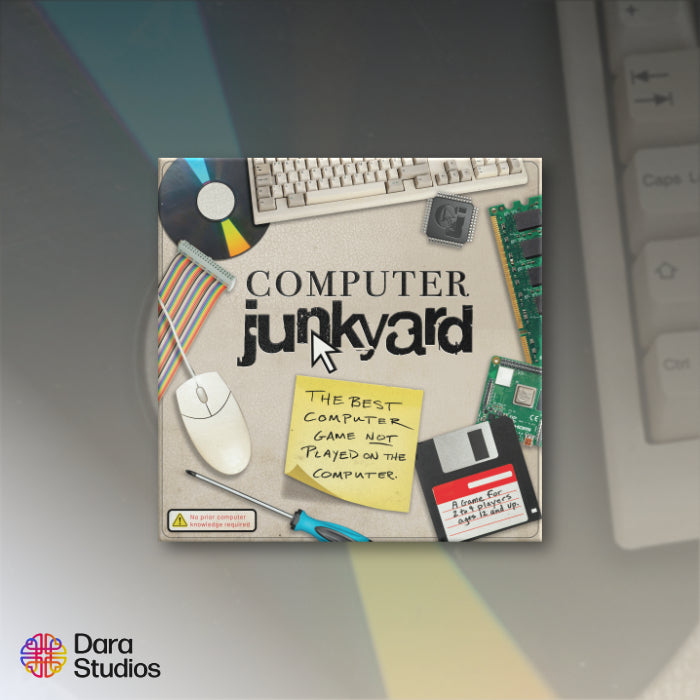Computer Junkyard Vintage Computer Building Board Game