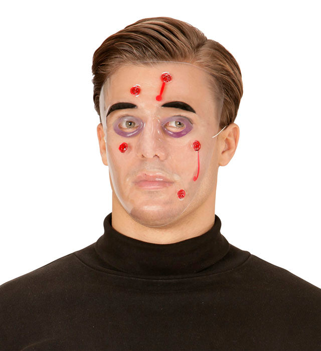 Pvc Bullet Holes Mask