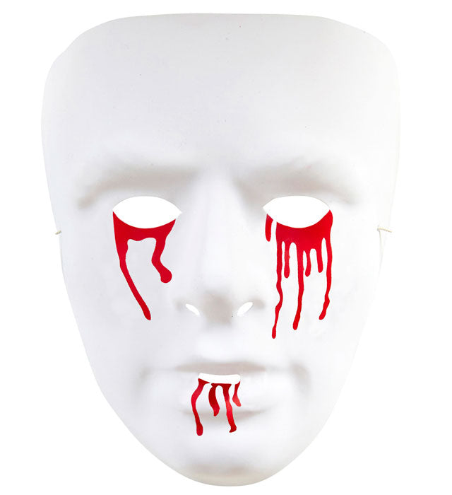 Pvc Bleeding Eyes & Mouth Mask