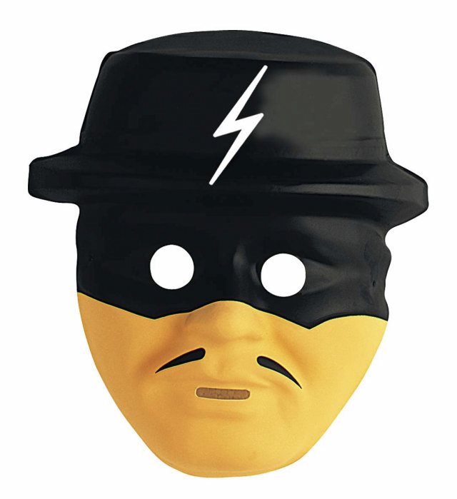 Bandit Hero Mask Plastic