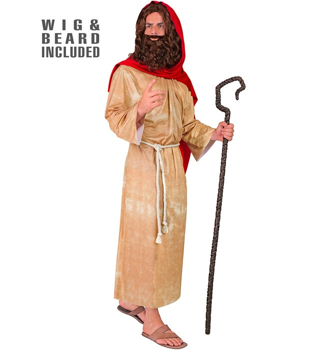 Messiah  Tunic, Belt, Shawl, Wig, Beard 