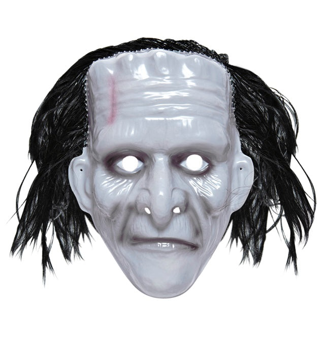Pvc Monster Mask With Hair