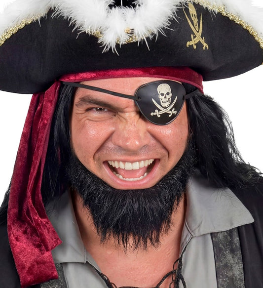Pirate Beard 2 Colors Ass.