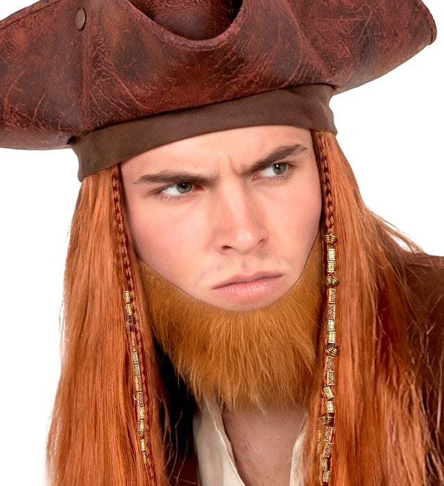 Pirate Beard 2 Colors Ass.