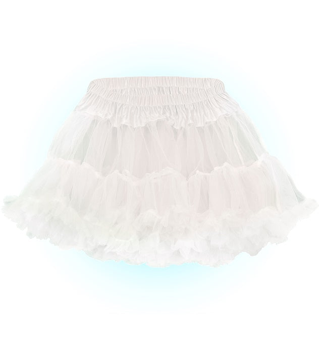 White Tutu Layered Soft Tulle