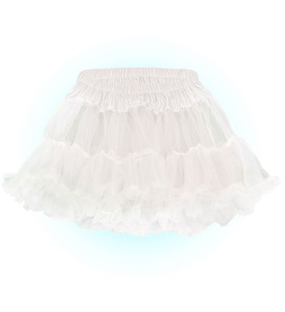 White Tutu Layered Soft Tulle