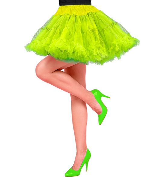 Neon Yellow Tutu Layered Soft Tulle