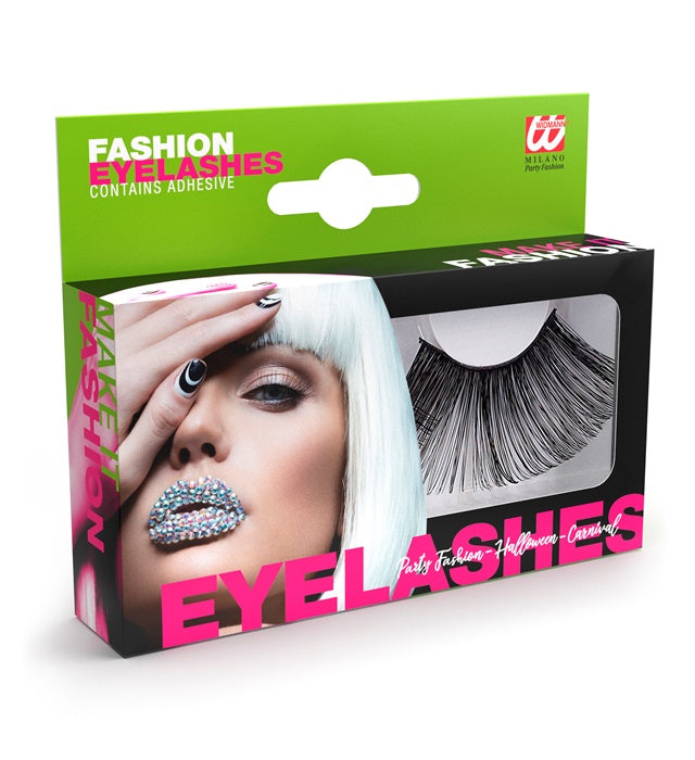 Extra Long Black Eyelashes With Glue Tube