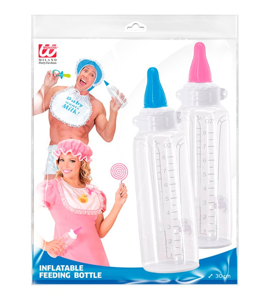 Inflatable Feeding Bottles 30 Cm- 2 Colors Ass.