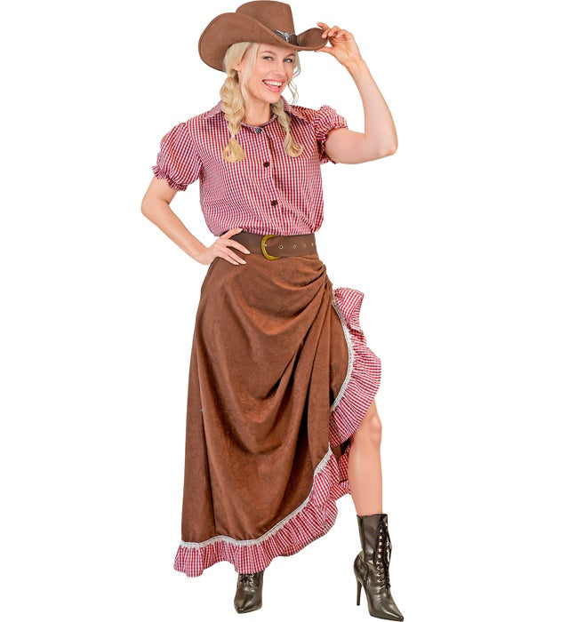 Cowgirl  Shirt, Skirt, Belt 