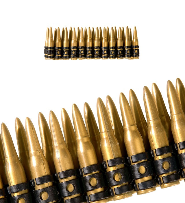 Realistic Bullet Belt For Legs  24 Bullets 