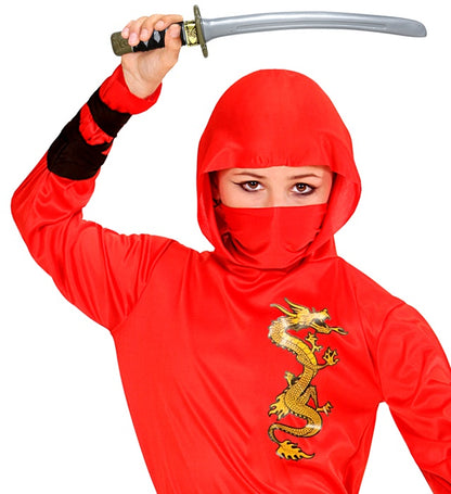 Ninja Knife With Scabbard 40 Cm