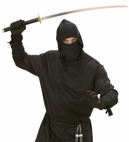 Metallic Katana With Scabbard 107 Cm