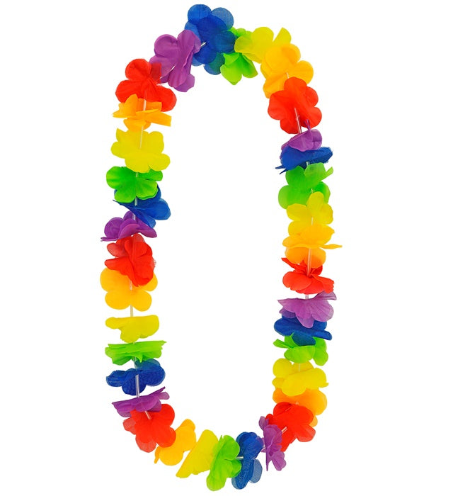 Multicolor Hawaiian Lei