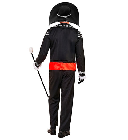Mariachi Dia De Los Muertos  Jacket, Shirt With Vest And Bow Tie, Pants, Sombrero 