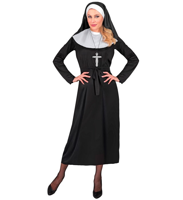 Nun  Dress, Belt, Headpiece 