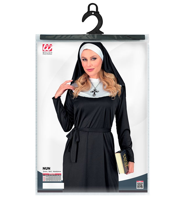 Nun  Dress, Belt, Headpiece 
