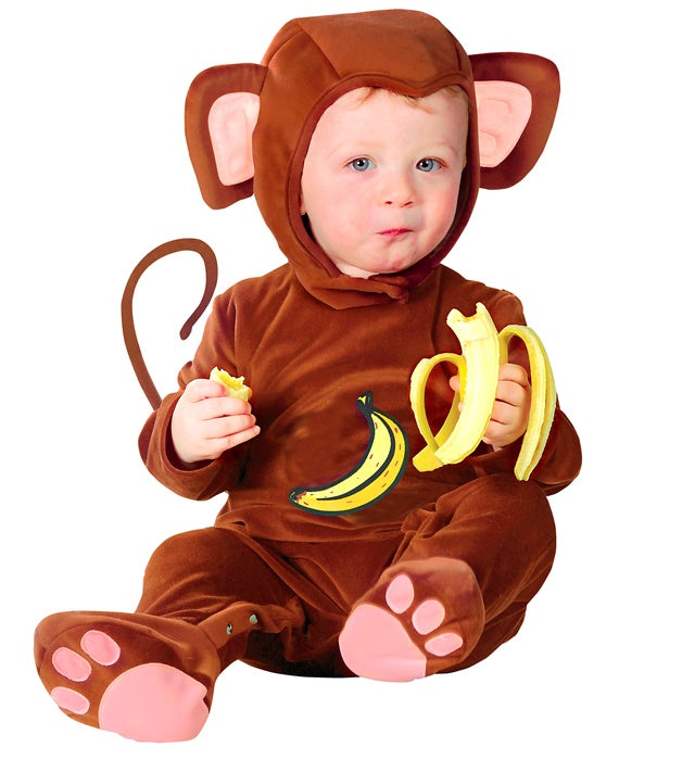 Monkey  Jumpsuit, Headpiece 