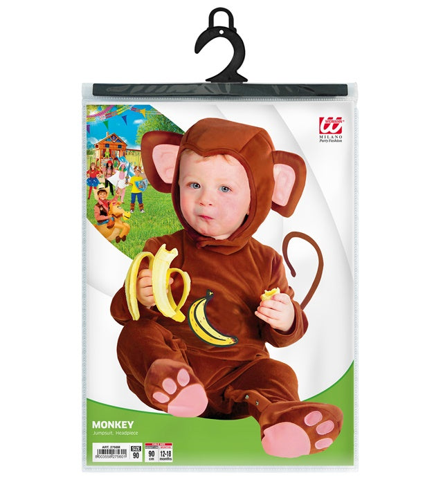 Monkey  Jumpsuit, Headpiece 