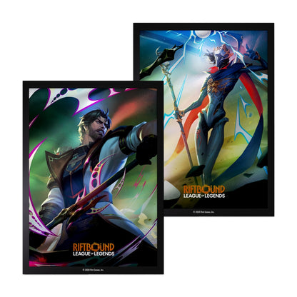 Riftbound Vendetta Jayce Vs Viktor Art Sleeves 66 x 91 mm 100 Pack