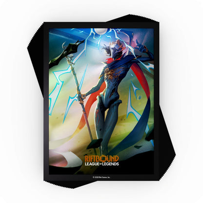 Riftbound Vendetta Jayce Vs Viktor Art Sleeves 66 x 91 mm 100 Pack