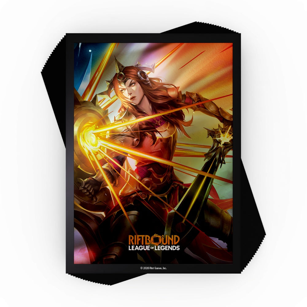 Riftbound Vendetta Diana Vs Leona Art Sleeves 66 x 91 mm 100 Pack