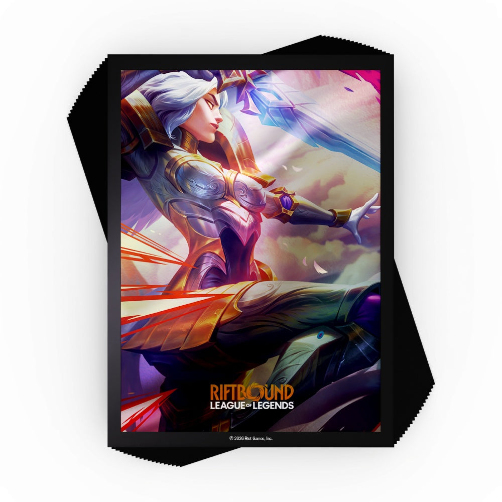 Riftbound Vendetta Kayle Vs Morgana Art Sleeves 66 x 91 mm 100 Pack