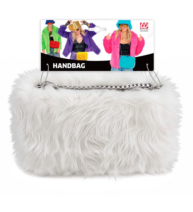 “Handbag Long Plush White”
