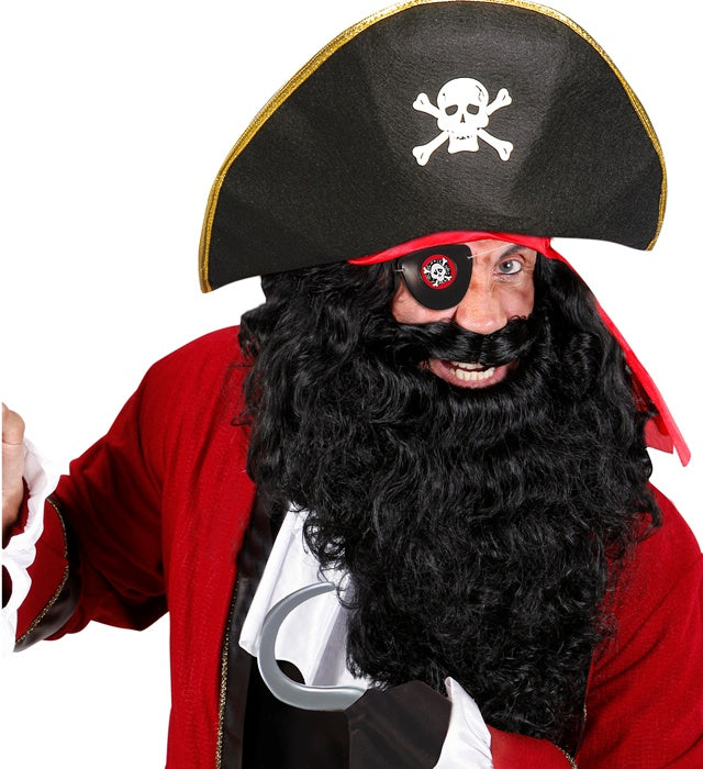 Pirate Set  Hat, Hook, Eye-Patch 