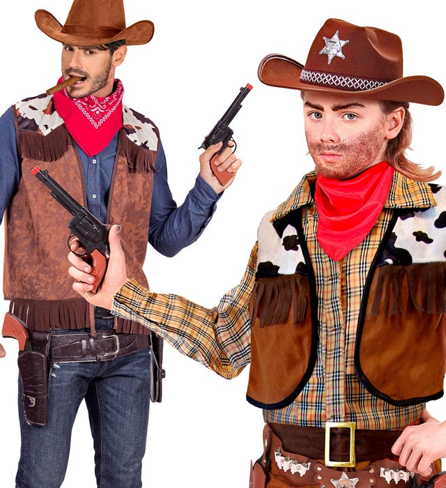 Black Cowboy Gun 23 Cm