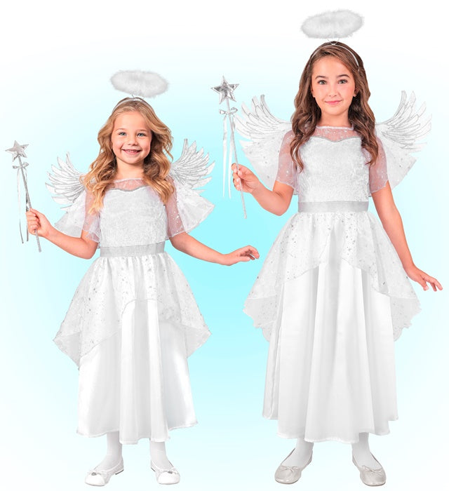 Angel  Dress, Wings, Halo 