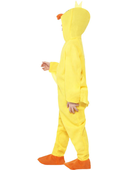 Duck Costume Kids Yellow Hooded Onesie 3