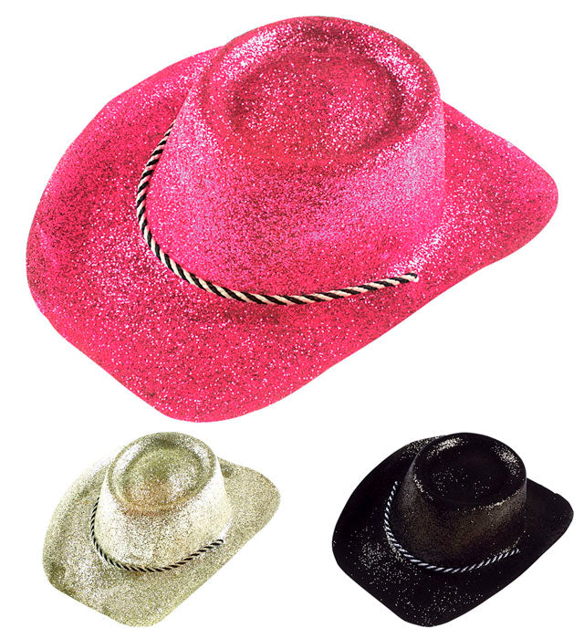  Cowboy Hat 3 Colors Ass.