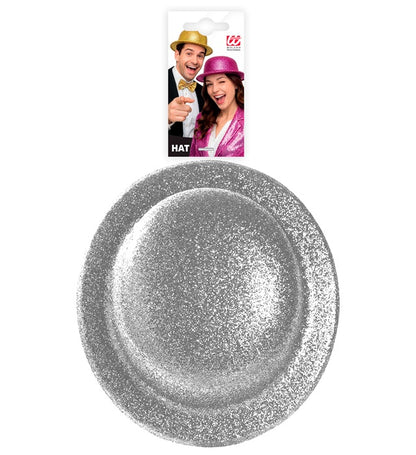 Silver  Bowler Hat