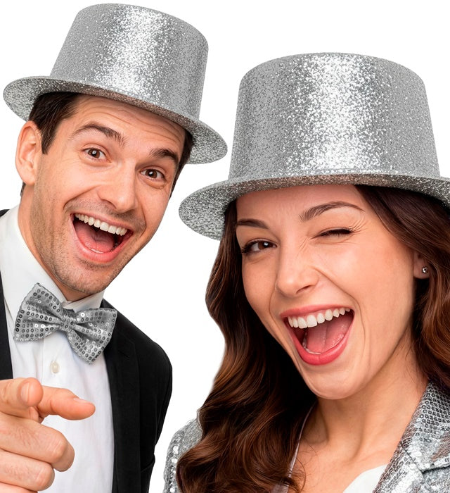 Silver  Top Hat