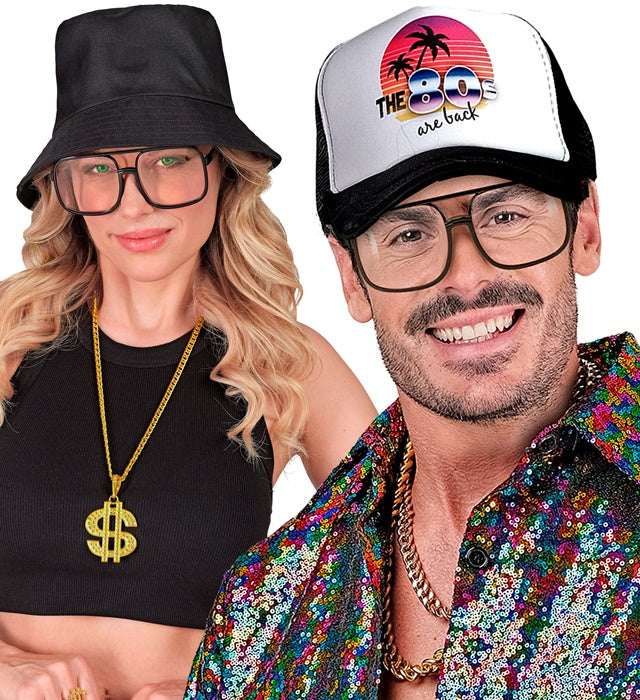 The 90S Hip Hop Glasses With Transparent Lenses