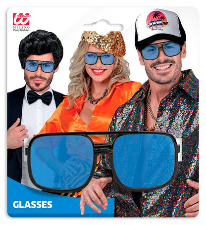 The 90S Hip Hop Glasses With Azure Lenses