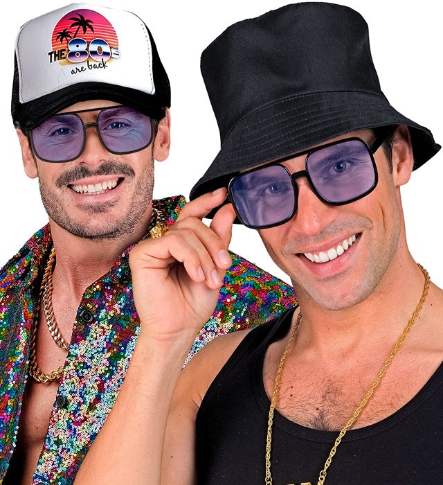 The 90S Hip Hop Glasses With Azure Lenses