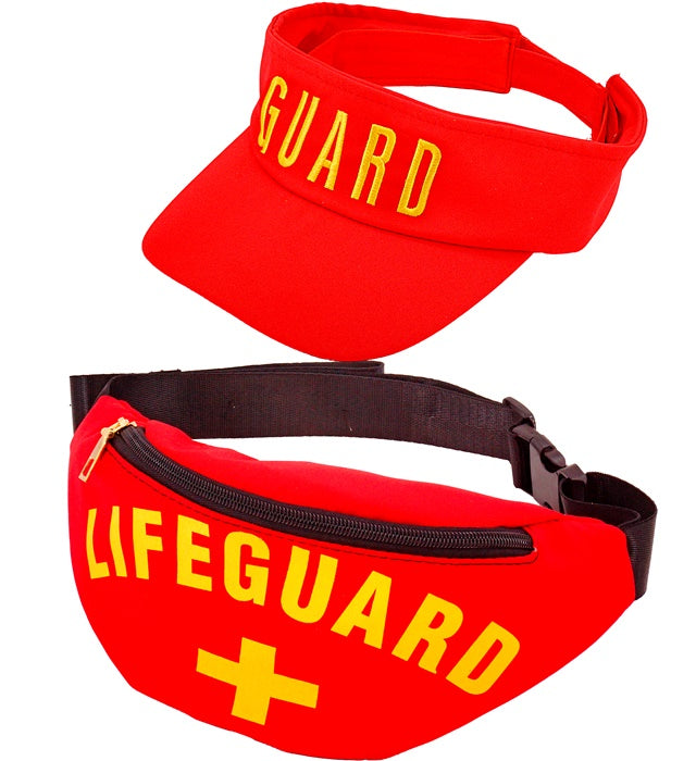 Lifeguard  Visor & Belt Bag 