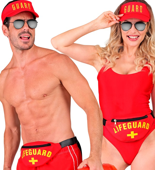 Lifeguard  Visor & Belt Bag 