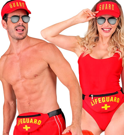Lifeguard  Visor & Belt Bag 