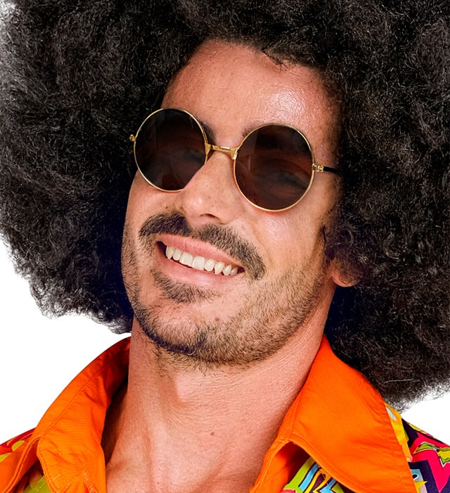 Hippie Glasses With Brown Lenses