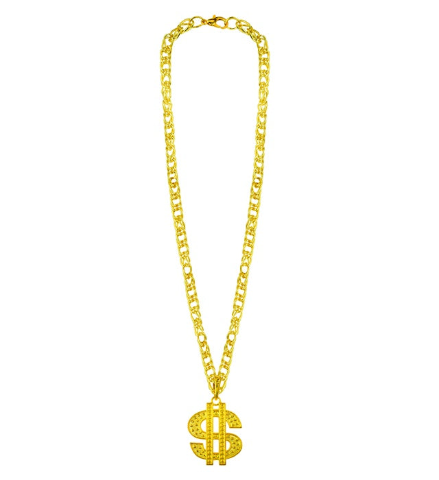 Dollar Necklace With Quality Chain &amp; Pendant - 70 Cm 