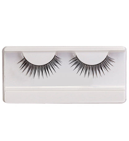 Black Spiked Eyelashes With Glass Bottle Glue