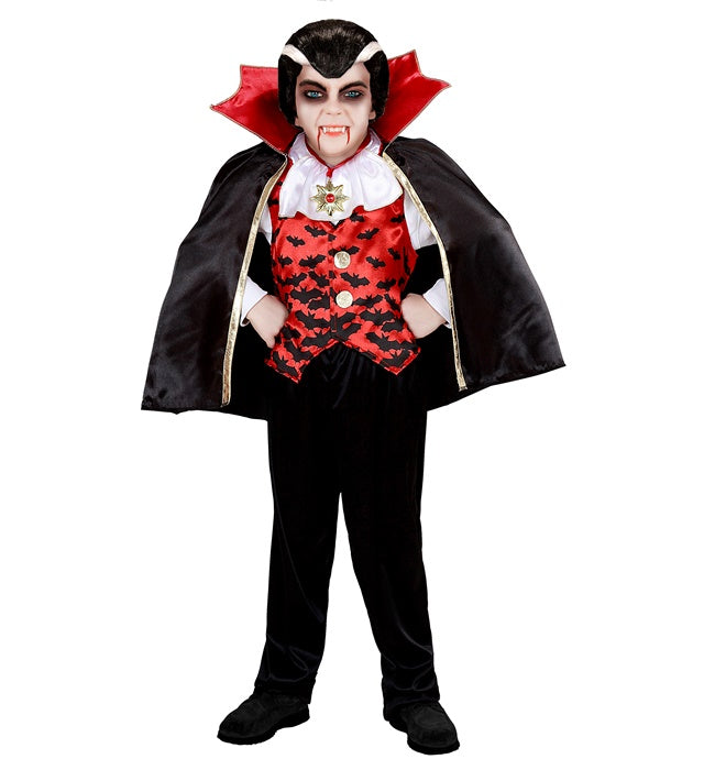 Vampire  Vest With Jabot, Pants, Cape 